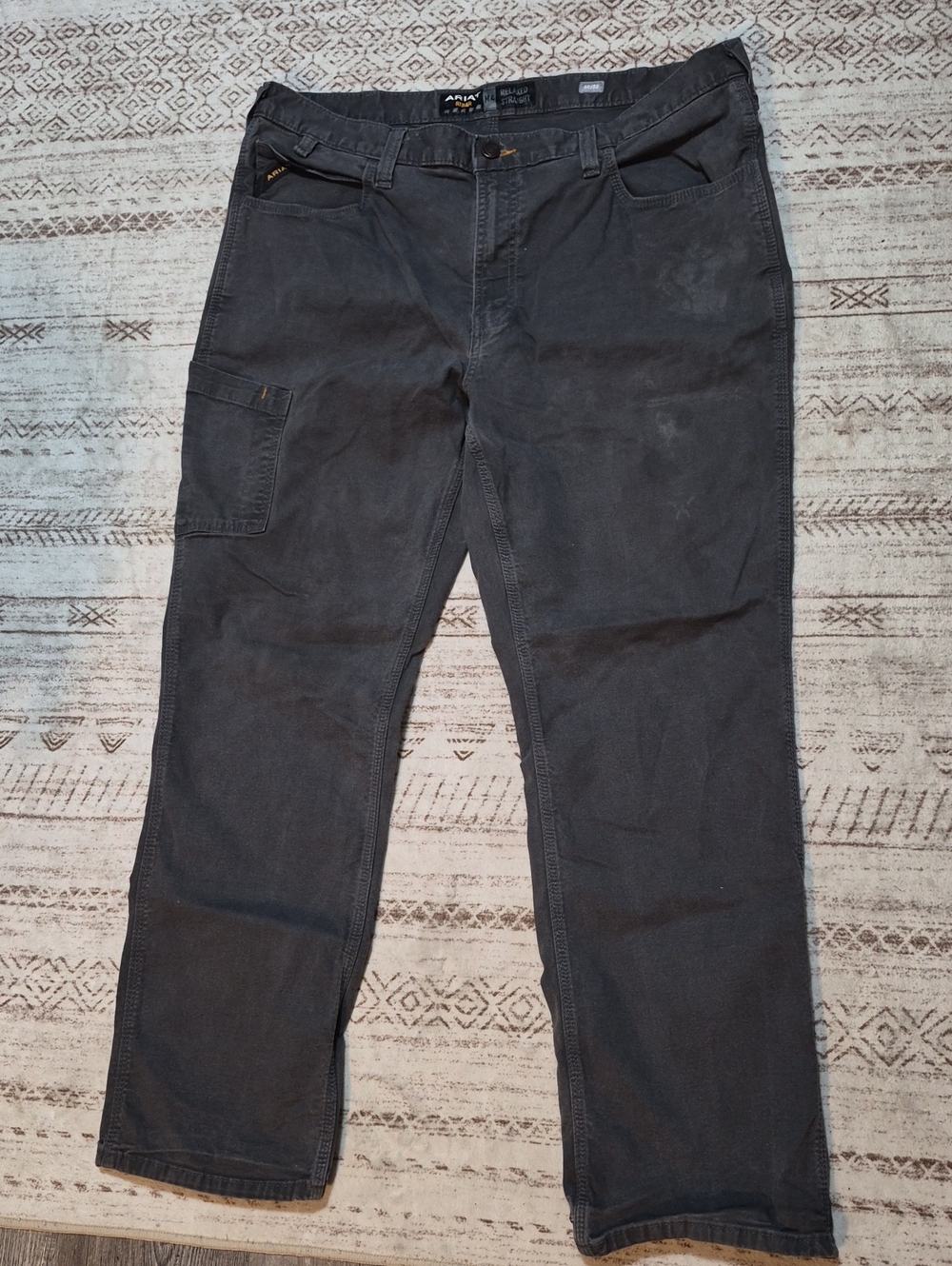Ariat Men’s Charcoal Cargo Work Pants